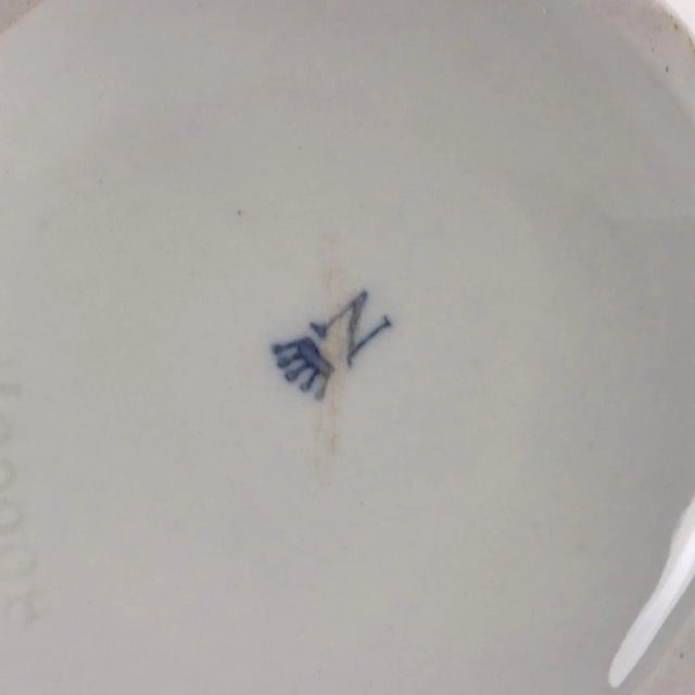 Sculpture Young Boy with Case in White Porcelain, 1800s For Sale - Image 9 of 10