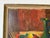 Wood 1970’s Lila Mirsky Mid-Century Modern Still Life Oil on Masonite Painting – Wood Framed For Sale - Image 7 of 12
