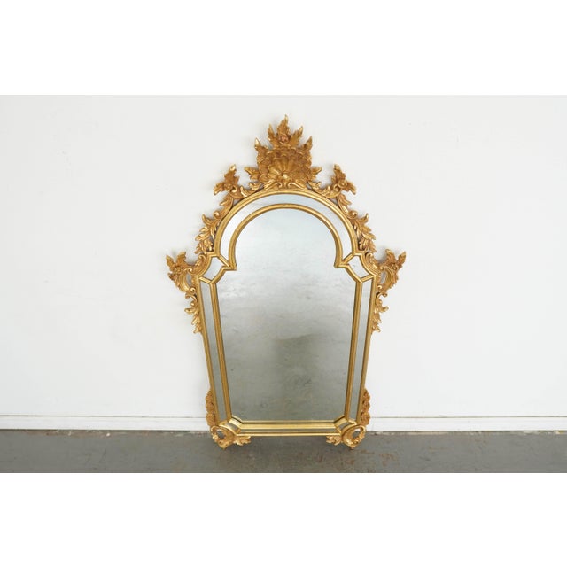 La Barge Vintage La Barge Italian Wall Mirror For Sale - Image 4 of 16