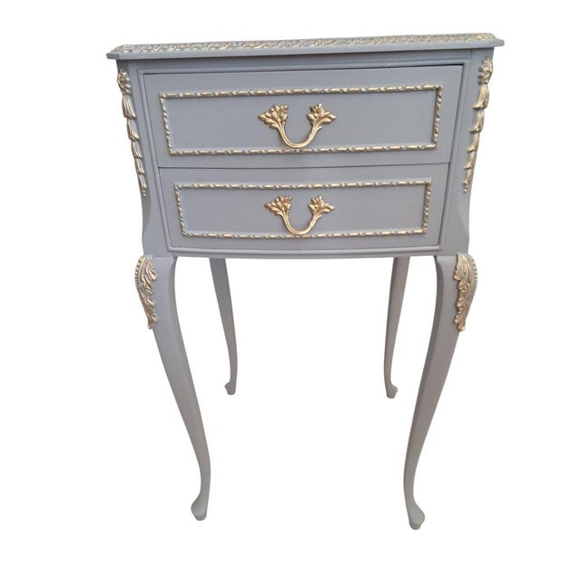 French Louis XV Olympus Bedside Tables, Set of 2 For Sale - Image 9 of 18