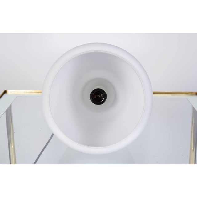 Glass Large Italian 1950s Case Glass Pendant Light For Sale - Image 7 of 10