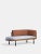 Mid corner sofa by kann design dimensions: d 70 x w 170 x h 74 cm. Materials: solid wood, steel, wood veneer, hr foam,...