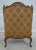 Tomlinson Pair Tomlinson French Style Large Throne Wing Chairs For Sale - Image 4 of 12