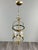 20th Century Brass and Glass Lantern Pendant Light For Sale - Image 6 of 7