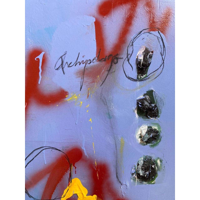 Comes framed and ready to hang in a high-profile maple float frame. Artist’s Statement: “I have been working on more...