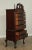 Charak Furniture Company Charak 1930's Chippendale Style Hand Crafted Solid Mahogany Highboy For Sale - Image 4 of 13
