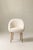 Not Yet Made - Made To Order Niemeyer Dining Chair in Oak and White Bouclé from Insidherland For Sale - Image 5 of 6