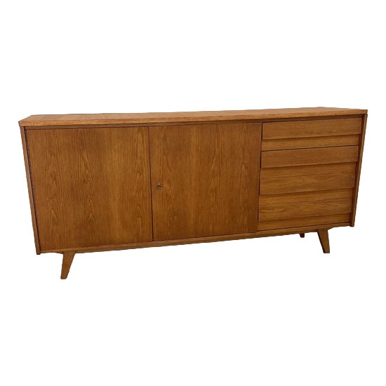 Vintage Model U-460 Sideboard by Jiri Jiroutek for Interier Praha, 1960s For Sale