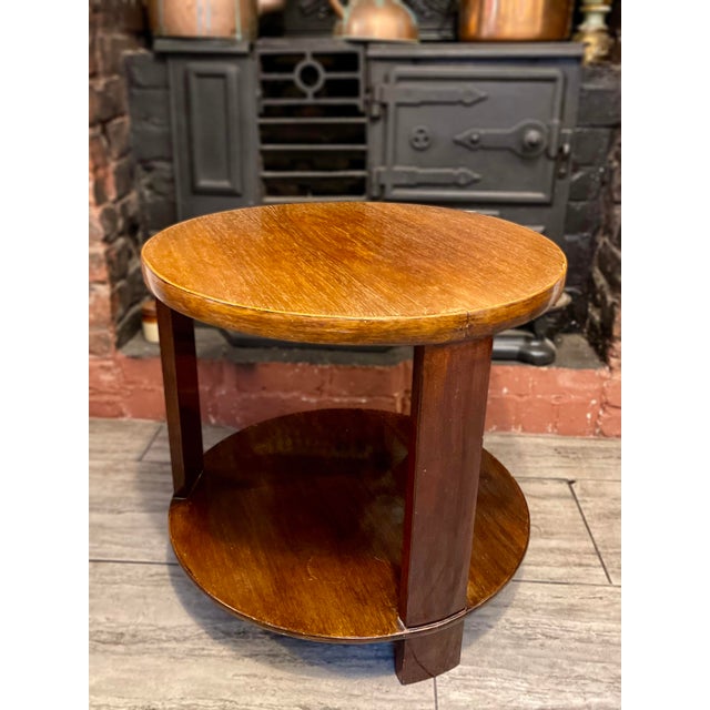 Mid-Century Art Deco Style Coffee Table with Double Tray, 1950s For Sale - Image 9 of 14