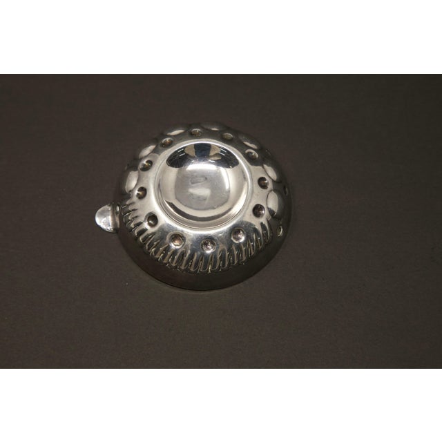 Metal Mid 20th Century Sterling Silver Wine Taster For Sale - Image 7 of 13