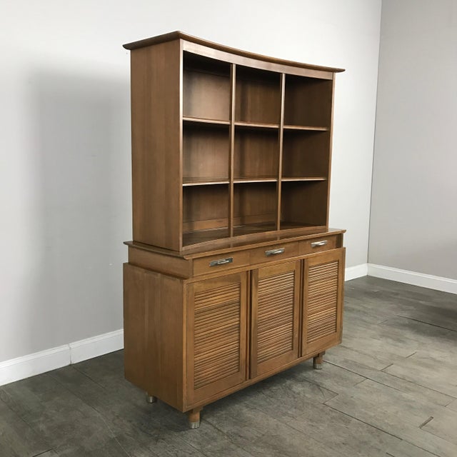 Vintage Willett Furniture MidCentury Hutch Chairish