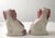Late 20th Century Vintage Reproduction Porcelain Staffordshire Dog Figurines, a Pair For Sale - Image 5 of 8