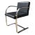 BRNO Black and Chrome Club Chair, Attributed to Knoll For Sale