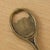 1950s French Brass Tennis Bottle Opener For Sale - Image 4 of 8