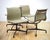 Alu Chair EA 105 in Hopsack in Khaki by Charles and Ray Eames for Vitra, 1980s For Sale - Image 10 of 11