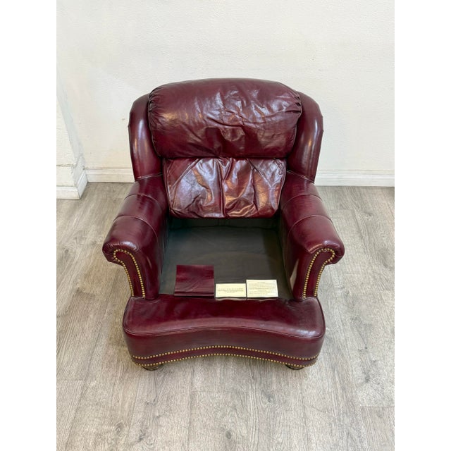 Animal Skin Pair of Vintage Leather Chairs For Sale - Image 7 of 11