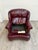Animal Skin Pair of Vintage Leather Chairs For Sale - Image 7 of 11