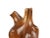 Brown Mid 20th Century Wood Carved Nude Female Torso Sculpture on Stone Base by Amalina For Sale - Image 8 of 12