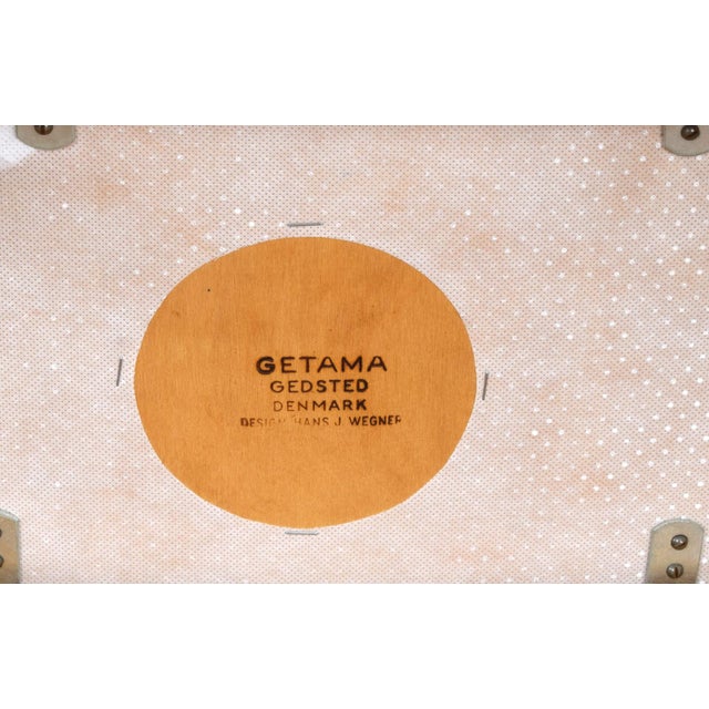 Mid-Century Oak Dining Chair by Hans Wegner for Getama, 1970s For Sale - Image 11 of 12