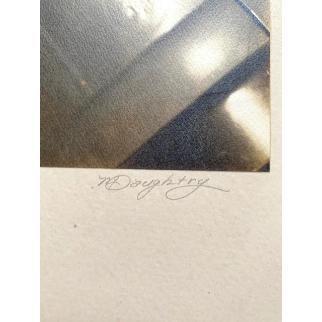 Abstract 1940s Black and White Photograph "Corner of a Trailer" For Sale - Image 3 of 5