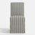 Cloth & Company Stoffer Home x Cloth & Company Lindy Slipcover Dining Chair in Jane Stripe Carbon For Sale - Image 4 of 7