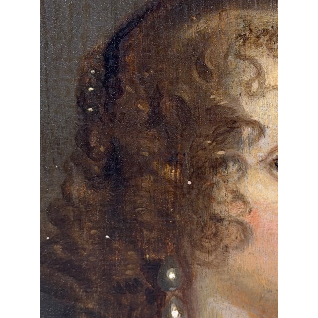 Portrait of Elizabeth Cavendish (Née Cecil), Countess of Devonshire (1620–1689) For Sale - Image 6 of 18