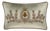 Regina Silk Velvet Embroidered Throw Pillow Cover, 12 X20 For Sale