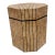 Maitland-Smith Tessellated Stone Lidded Box Side Table Wiith Storage, Drinks Table For Sale