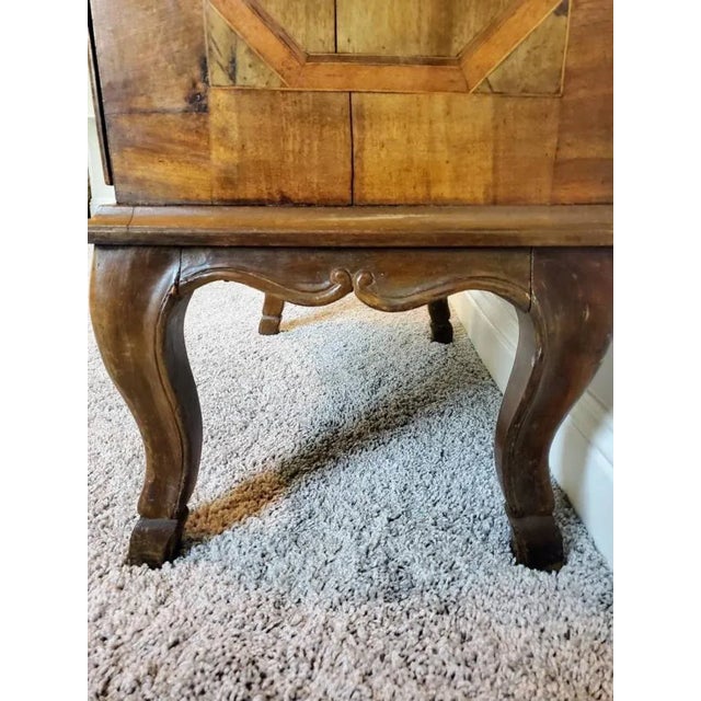 18th Century German Baroque Chest of Two Drawers Sauteuse Commode For Sale - Image 9 of 11