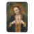 Sacred Heart of Jesus, Oil on Tin Over Panel, 19th Century For Sale