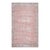1970s Vintage Turkish Handmade Wool Cotton Pink Area Rug For Sale