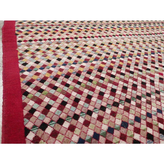 Mid 20th Century Galerie Shabab Collection Mid-20th Century Turkish Anatolian Room Size Carpet For Sale - Image 5 of 10