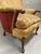 Mustard Vintage Wingback Armchair For Sale - Image 8 of 14
