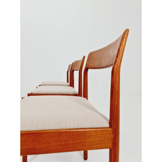 Wood Danish Teak Dining Chairs from Johannes Norgaard, 1960s, Set of 6 For Sale - Image 7 of 18