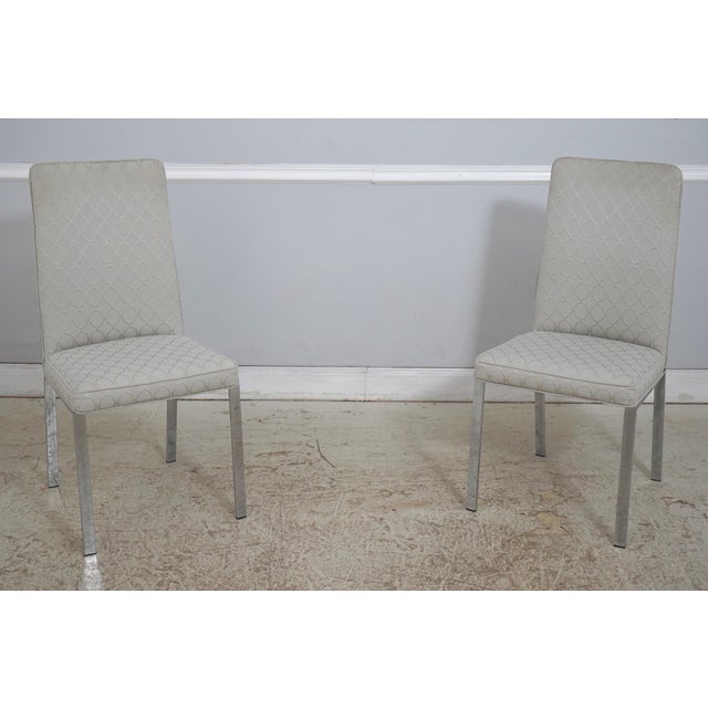 Milo Baughman Glass Top Table & 2 Chairs Dinette Set For Sale - Image 11 of 18