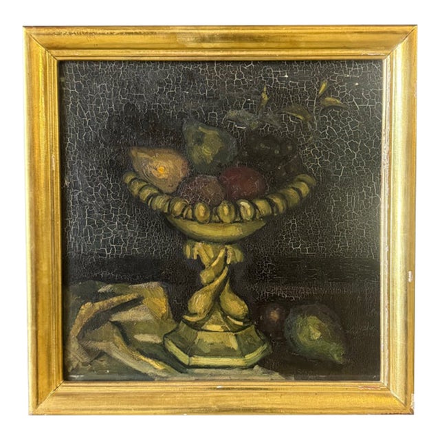 19th Century Oil Painting “Still Life” Unsigned. For Sale