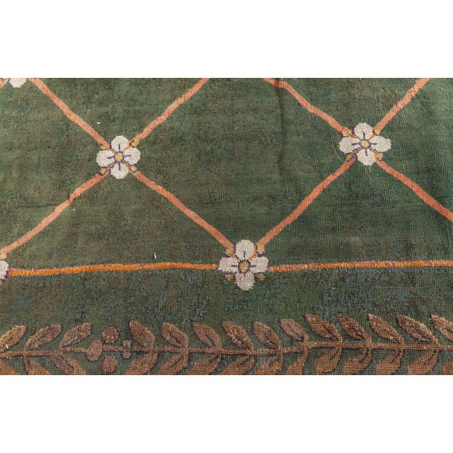 Antique French Savonnerie Rug For Sale In New York - Image 6 of 8