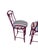 2 Vintage Chinese Chippendale Regency Side Chair Counter Stools Aluminum Bamboo For Sale - Image 12 of 16