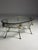 Empire Metal Coffee Table with Glass Top, 1980s For Sale - Image 18 of 18