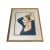 Mid 20th Century Figural Watercolor Portrait of Woman Fixing Her Hair by Rhoda Yanow For Sale In Philadelphia - Image 6 of 10