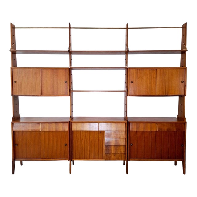 Modular Shelving Unit, Italy, 1950s For Sale