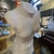 Sculpture Materials Large Studio Plaster Sculpture Bust of Woman by Lola Di Vito For Sale - Image 7 of 12