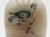 Antique Blue Stoneware Crock Jug W. Handle W. Bird For Sale In Philadelphia - Image 6 of 11