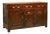 English 19th Century Oak Buffet with Four Drawers and Three Doors For Sale
