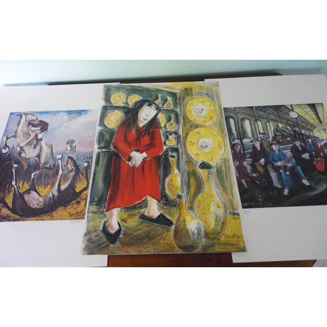 Elie Pesatori, Italian painter (1923-2000) His expressionist, figurative style is distinguished by its expressive,...