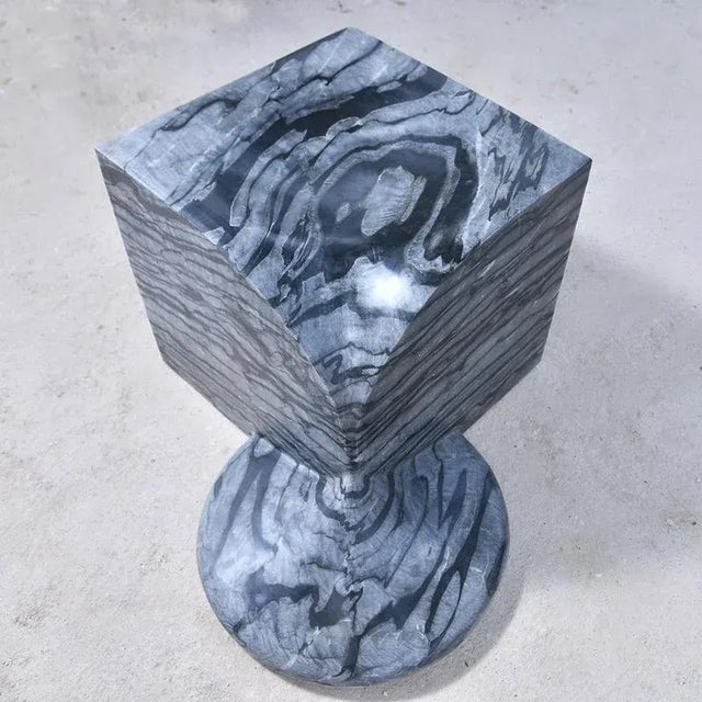 Not Yet Made - Made To Order Etna Marble Sculpture Seat by Jean Pascal Levy-Trumet For Sale - Image 5 of 8