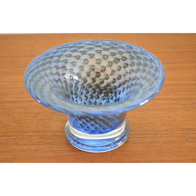 Glass Art Glass Bowl by Bertil Vallien for Kosta Boda For Sale - Image 7 of 9