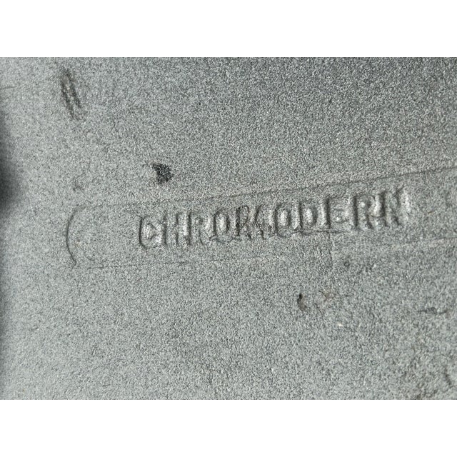 White 4x Mid-Century Fiberglass Tulip Swivel Chairs Barstools For Sale - Image 8 of 9