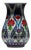 Handmade Ceramic Vase (20cm) Traditional Turkish Tulip & Carnation Pattern – Pear Shaped (Armudi) Art Decor For Sale