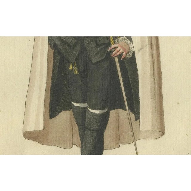 Schwan, Knight of the Teutonic Order in Ceremonial Dress, 1791, Print For Sale - Image 4 of 7